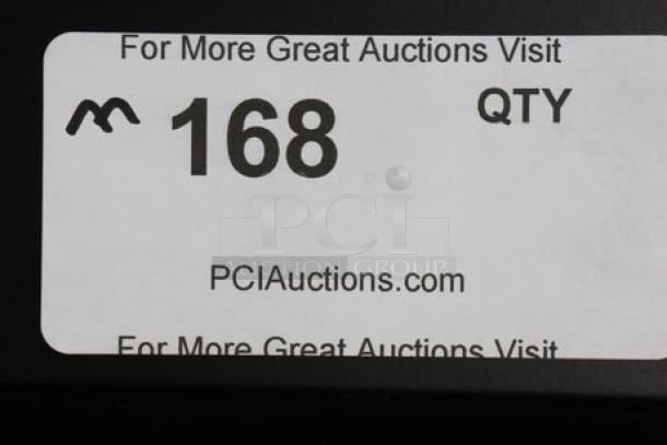 Boltic 36" air curtain, model 6871509BPC, black powder coat, new condition, 120V, 3.17A, 380W, with plunger door switch.