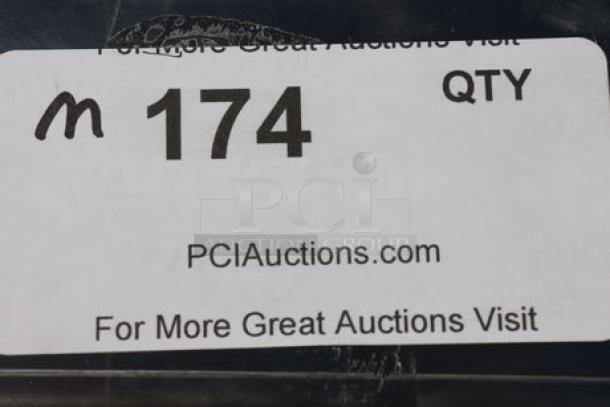 Brand new Regency 600S31014 three-compartment commercial sink. Scratch-n-dent, stainless steel, 39", galvanized legs.