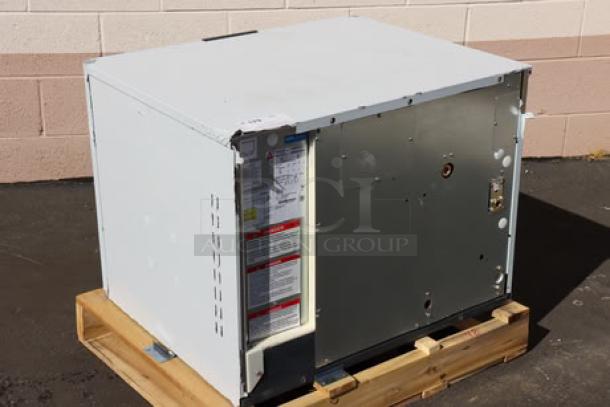Brand new Scotsman MC0330SWX-1A Ice Machine, water-cooled, 30", 372 lb. capacity, 115V, serial number 25081320014455.