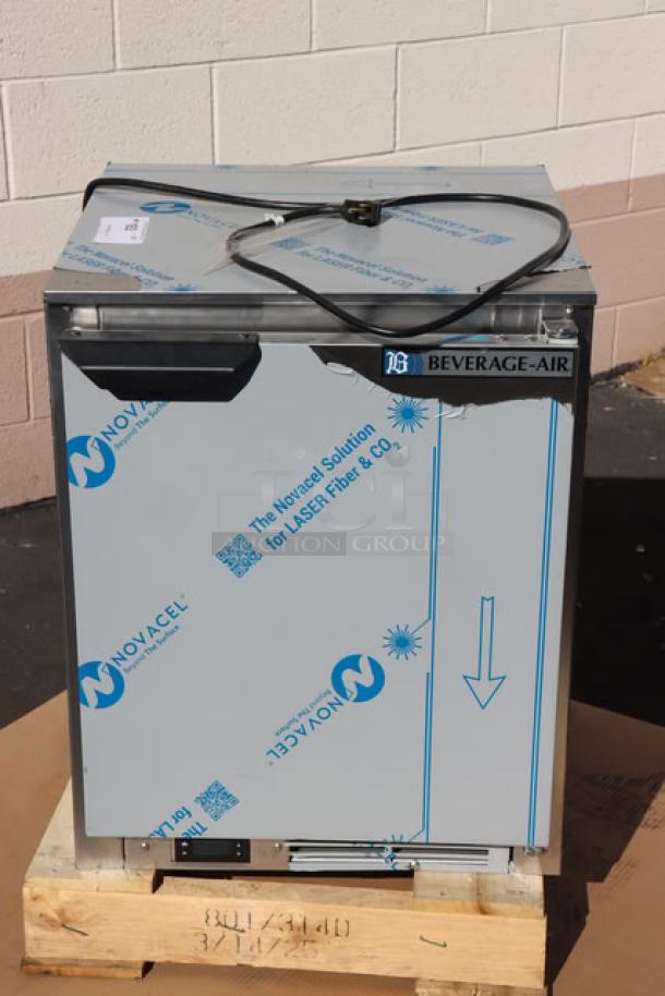 Beverage-Air UCF20HC 20" Low Profile Undercounter Freezer, new, out of original packaging, 115V, 2.5A, 1 phase.