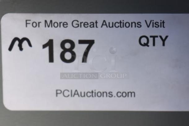 Regency 600GT grease trap with 25 lb. capacity, 25 GPM flow rate, non-threaded connections, PDI certified, scratch-n-dent condition.