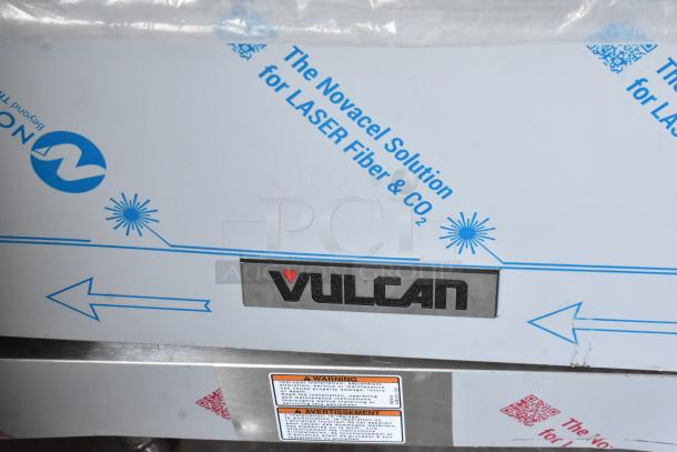BRAND NEW Vulcan 72SS-6B36GTN Commercial 6 Burner Range with Griddle, 2 Ovens, 310,000 BTU, Scratch and Dent Condition.