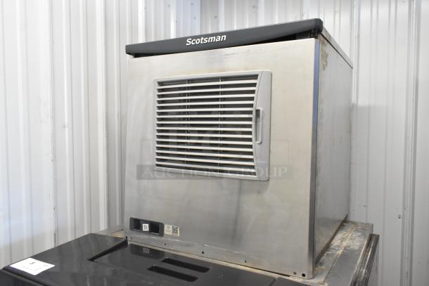 2022 Scotsman NH0622A-1B stainless steel ice head on 2022 Lancer TP30 beverage dispenser, touchscreen, auto agitation.