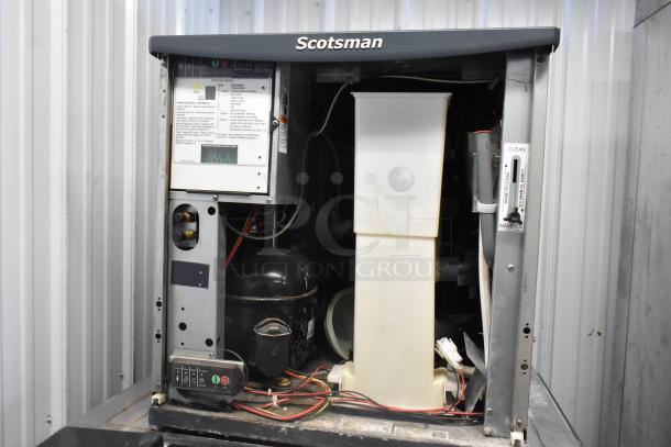 2022 Scotsman NH0622A-1B Ice Head on Lancer TP30 Beverage Dispenser, stainless steel, touchscreen, automatic agitation.