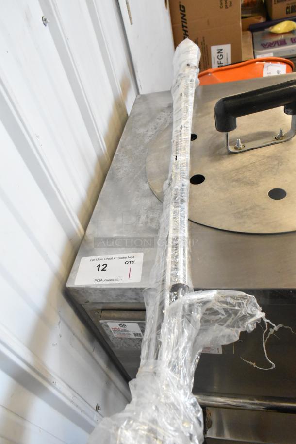 BRAND NEW SCRATCH AND DENT! Tandoor Morni CS-02 stainless steel tandoor oven, 24"x24"x37", 100,000 BTU, label indicates model 17ACS02N.