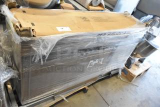 Brand new Hoshizaki SRK-20J3 remote ice machine condenser, scratch and dent, wrapped, with visible model label, 208-230V; 3 Phase.