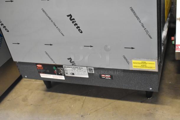 Hatco S-54 Imperial Booster Water Heater, scratch and dent, 54 kW, 16 Gallon, 208 Volts, 3 Phase, labels and caution tags visible.