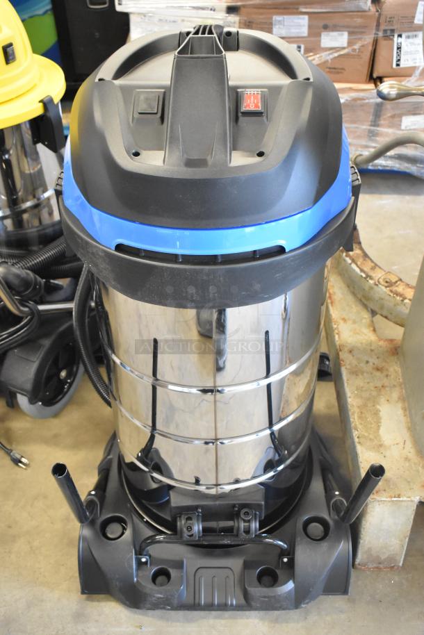 BRAND NEW Lavex 944BJ14126G 26 Gallon Stainless Steel Wet/Dry Vacuum, toolkit included, 100-120 Volts, 1 Phase.