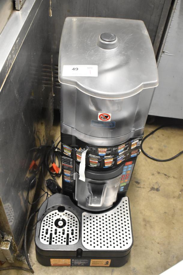 Taylor SB24-12 stainless steel commercial drink blending machine. Features control panel, labeled options. 115V, 1 phase.