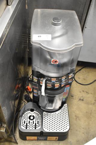 Taylor SB24-12 stainless steel commercial drink blending machine. Features control panel, labeled options. 115V, 1 phase.