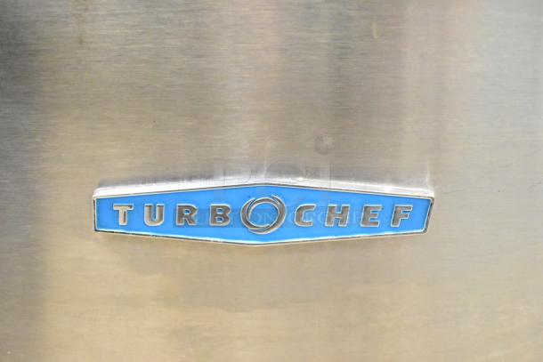 Turbochef I5-DL rapid cook oven, stainless steel, 208/240 volts, 1/3 phase, Turbochef logo on front.