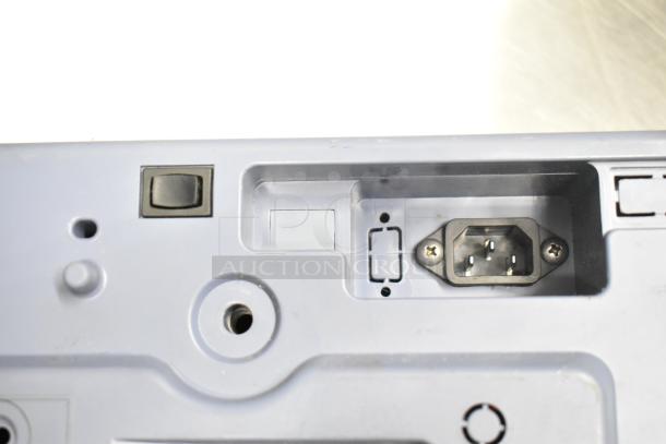 Easy Weigh CK-30 Countertop Scale, 110V, 1 Phase, visible ports and power switch detail.