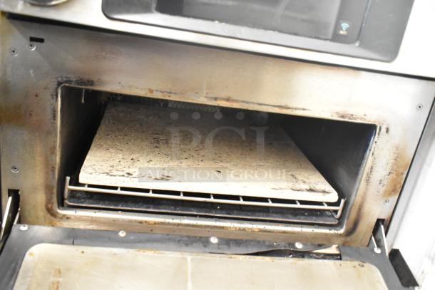 2020 Turbochef Encore 2 rapid cook oven, electric, 208/240V, 1 phase, used condition, interior heating elements visible.