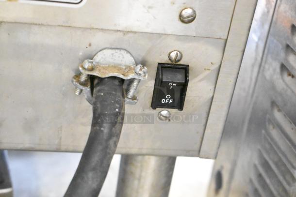 Bunn IMIX-5 Cappuccino Machine power switch and wiring, 120-208/240V, 1 Phase, commercial use, in working condition.