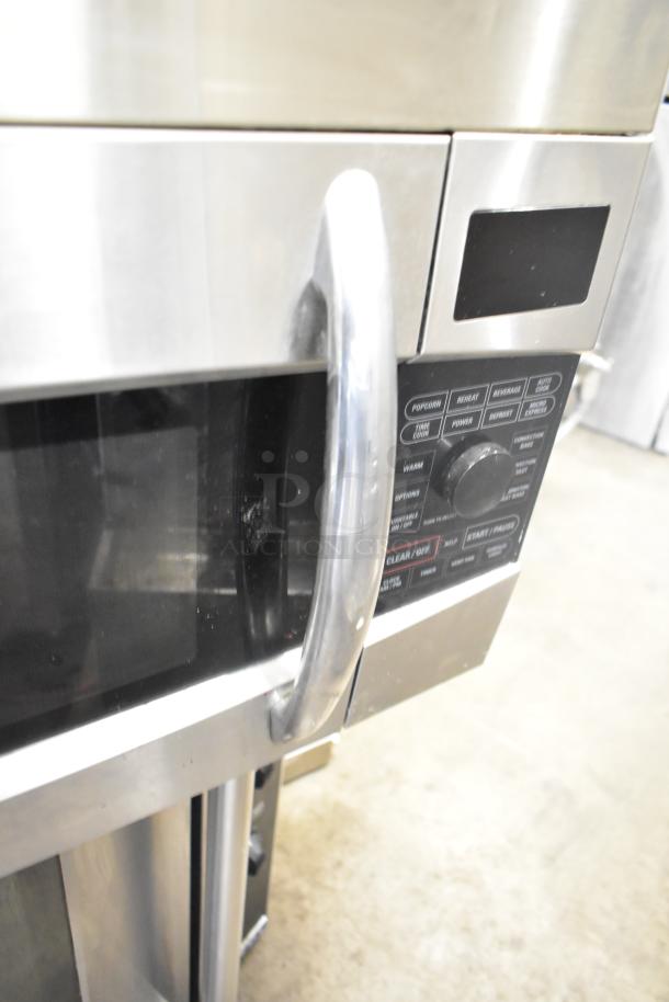 General Electric GE Profile PVM1790SR1SS Microwave, stainless steel finish, control panel, 115V, 1 Phase, with plate.