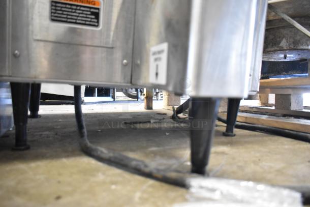 2018 Bunn DUAL TF DBC commercial coffee machine, stainless steel, countertop model, 120/240V, 1 Phase, features visible.