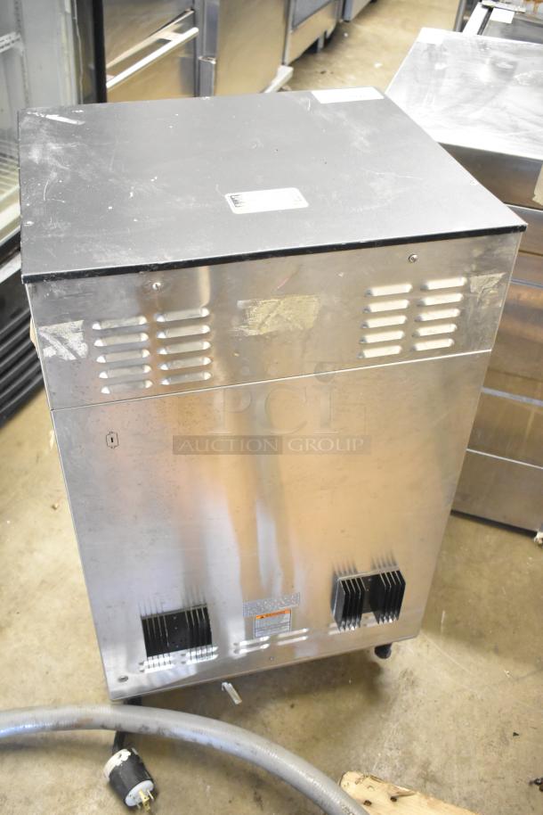 2018 Bunn DUAL TF DBC commercial coffee machine, stainless steel, 120/240 volts, 1 phase, used condition.