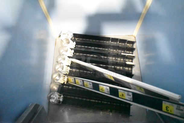 2019 Atosa YR800-AP-261 commercial ice maker on ice bin, 230V, 1 phase, cube style, excellent condition.