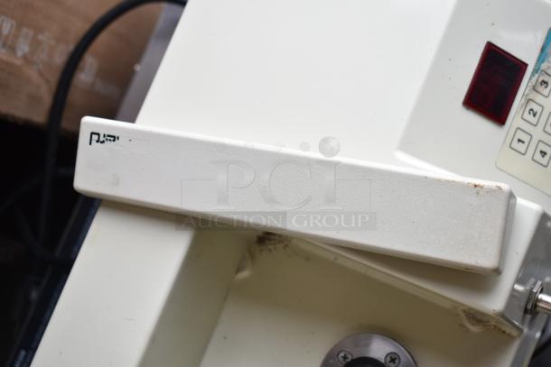 Edhard MK Commercial Donut Pastry Filler Base, 120V, 1 Phase; shows control panel and minor wear.