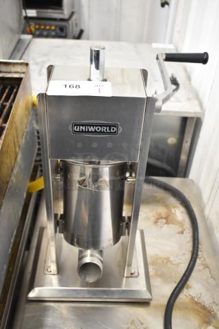 Uniworld Countertop Sausage Stuffer.