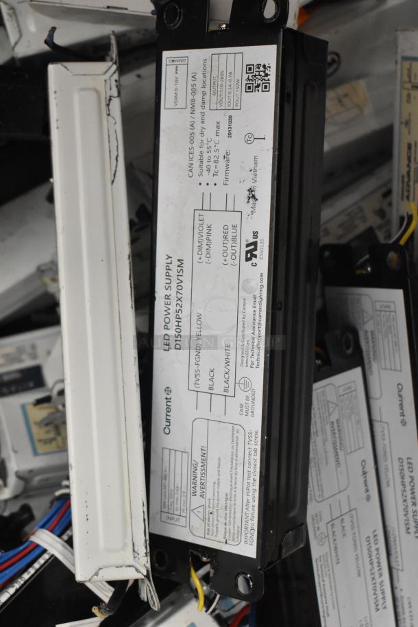 180 LED power supply ballasts, model DJ50HP52X70VISM, by Current, suitable for damp locations, in bulk condition.