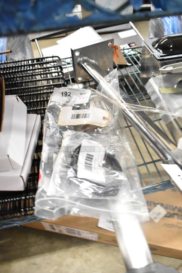 3 brand new scratch and dent items: Narvon microswitch, Avantco defrost probe, Estella pole. Sealed in packaging.