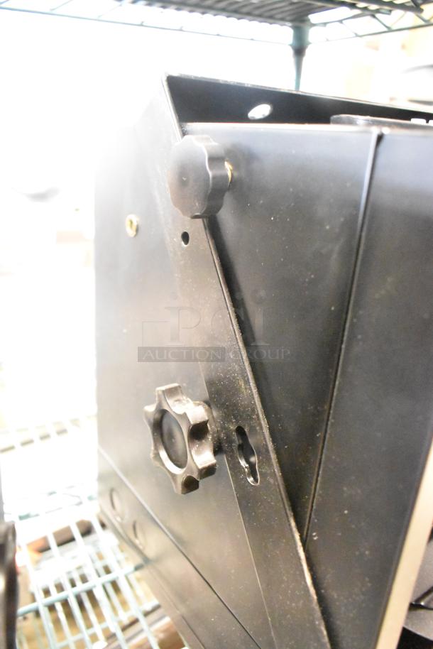 Boltic VF-7500 electric ceiling-mounted garage heater, 240V, 1 phase, new condition, visible scratch and dent.