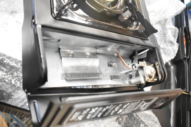 BRAND NEW Choice LR-KT300 2-Burner High Performance Butane Range, 30000 BTU, black, scratch and dent condition.