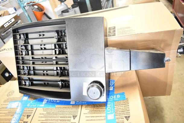 Brand new Cooper Lighting fixture, scratch and dent condition. Features robust metal housing; box includes product info.