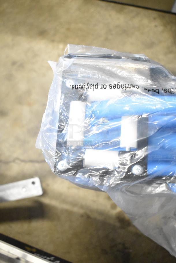 BRAND NEW Regency 600HRPC38100 Open Hose Reel with 100' x 3/8" Hose, scratch and dent, powder-coated steel.