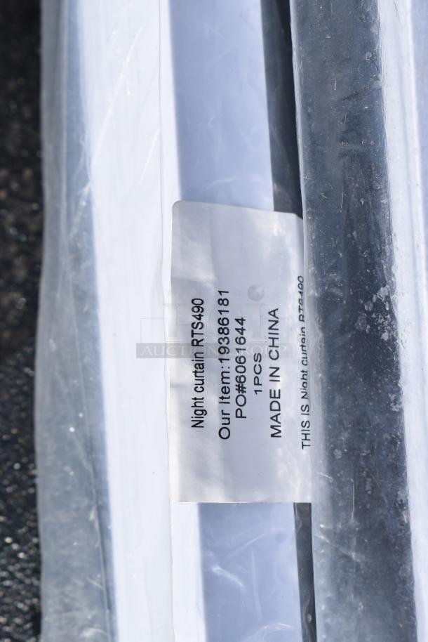 Brand new Avantco Refrigeration Night Curtain for MAC-48HC, item 19386181, with scratch and dent, made in China.