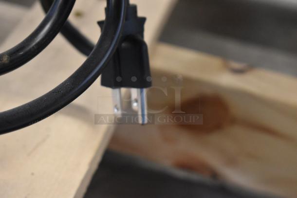 Hatco FTB-3 Commercial Frost Top cord and plug, new condition, 57" three pan capacity, 120 volts, 1 phase.