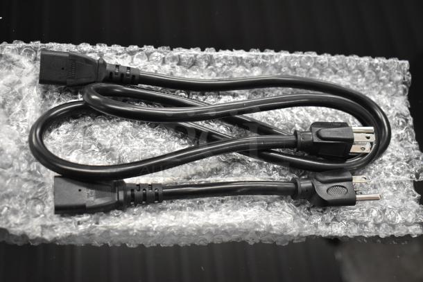 Cord and plug for Avantco 177ICW375 countertop induction warmer, wrapped in bubble wrap, brand new condition.