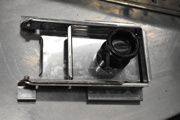 BRAND NEW Bron Coucke 3839 mandoline with interchangeable blade set, stainless steel. Slight scratches visible.