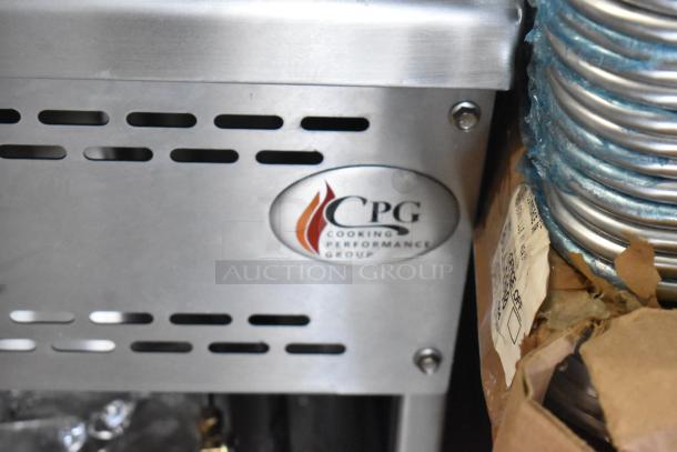 BRAND NEW Cooking Performance Group WOKR16L Liquid Propane Wok Range, 16" Ring, 125,000 BTU, scratch and dent condition.