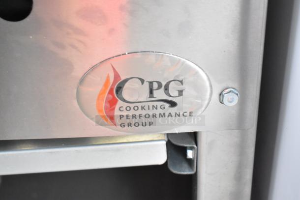 BRAND NEW SCRATCH AND DENT Cooking Performance Group CPG-SP-18-N Natural Gas Stock Pot Range, 80,000 BTU, model 351CPGSP18N.