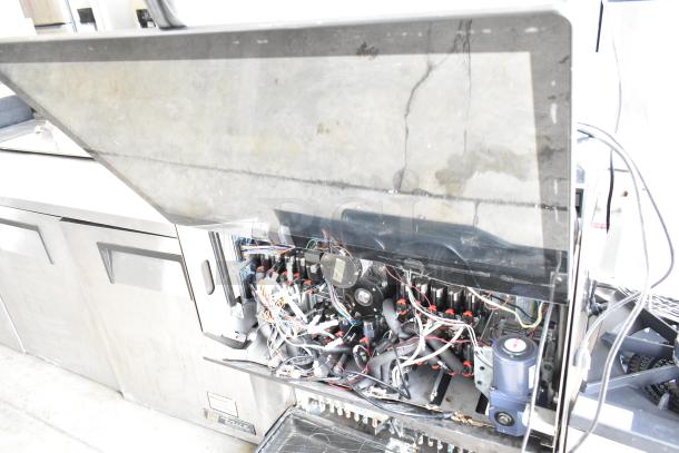 2022 Scotsman NH0622A-1B Ice Head on Lancer TP30 Carbonated Beverage Dispenser, touchscreen, auto agitation, 115V, 1-phase.