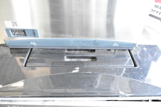 Stainless steel 2022 Scotsman NH0622A-1B ice head on 2022 Lancer TP30 beverage dispenser, touchscreen, automatic agitation, 115V, 1 phase.