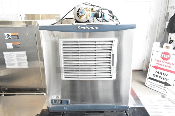 2022 Scotsman NH0622A-1B ice head on Lancer TP30 beverage dispenser, stainless steel, with touchscreen, 115V, 1 phase.