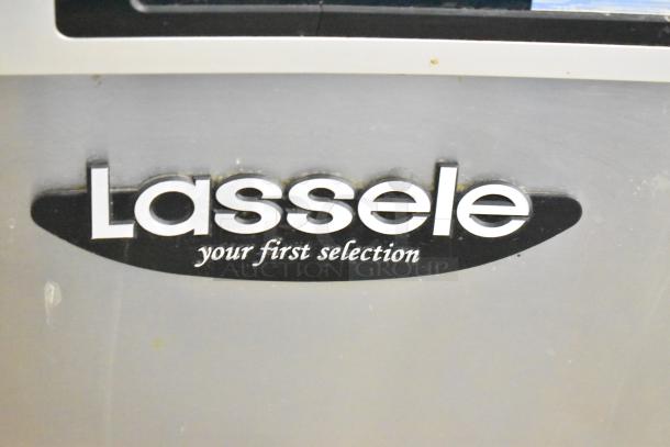 Lassele LT-1833R 3 Door Undercounter Cooler, 115V, 1 Phase, brand logo visible, stainless steel finish.