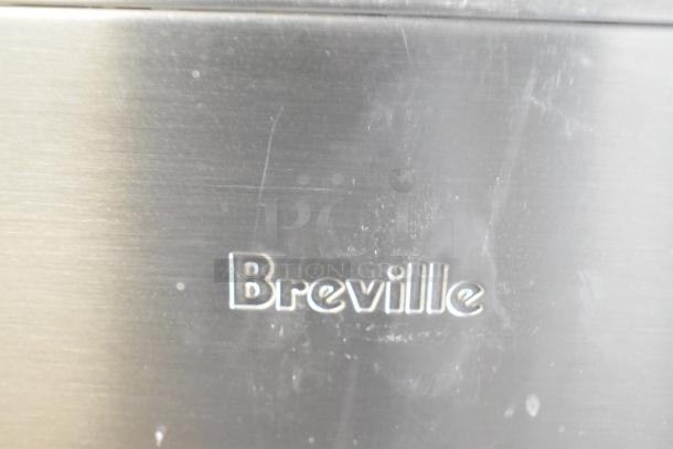 Breville BTA730XL/A toaster with stainless steel finish, visible logo. 120 Volts, 1 Phase. Good condition.