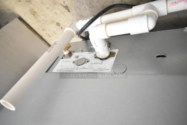 2022 Manitowoc URF0310A-161B undercounter ice machine, 115V, showing piping and functional connections.