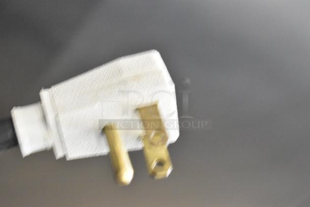 2017 True TG1R-1S-HC Commercial Cooler, single door, 115V, 1 phase. Shown with a standard white power plug.