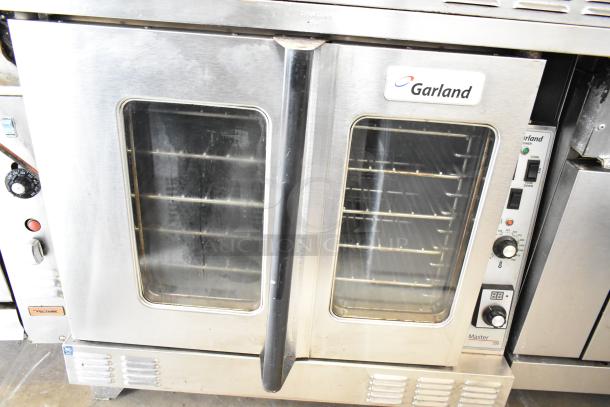 2017 Garland MCO-GS-10S Master 200 convection oven, view doors, thermostatic controls, 60,000 BTU, stainless steel.