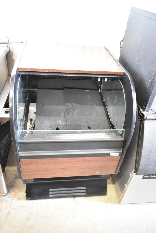Structural Concepts Oasis CO2739R Grab N Go Merchandiser, 120V, 1 Phase, used condition, glass front display.
