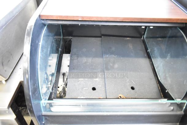 Structural Concepts Oasis CO2739R Grab N Go Merchandiser, glass panels, minor wear, 120V, 1 Phase.