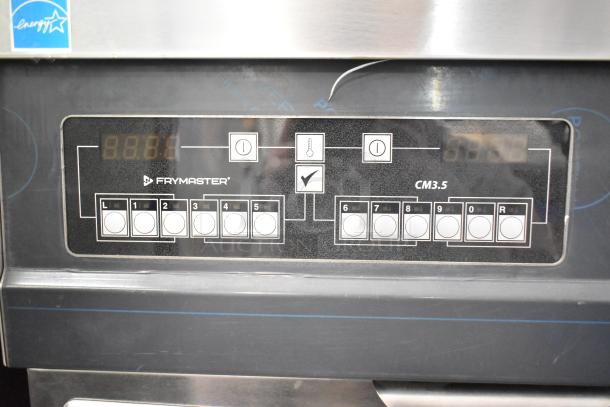 BRAND NEW Frymaster FPPH255CSE propane fryer control panel, 2021 model, Energy Star label, commercial use, digital interface.