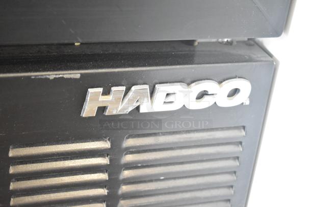 Habco SE12 Commercial Cooler, black, single door, 115V, 1 Phase, with Habco branding visible on the front.
