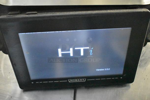 2017 Hobart HTi-7LH26 commercial scale, 120/208-240V, 1 phase. Tested, working condition. Screen displays HTi, version 3.5.0.