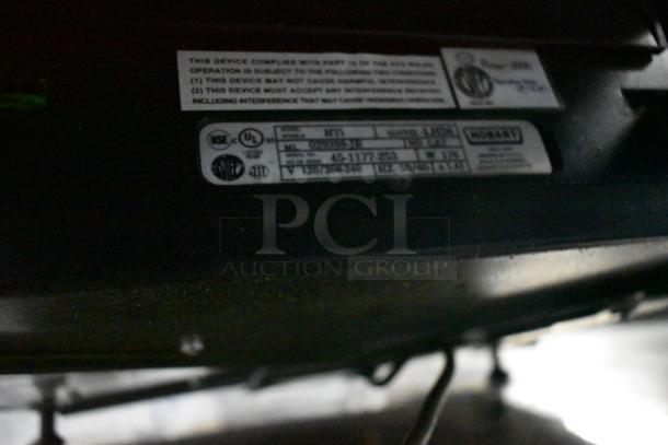 2017 Hobart HTi-7LH26 commercial countertop scale, labels showing 120/208-240V, 1 phase. Tested and working.